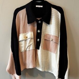 Cropped Collared Shirt